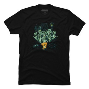 Men's Design By Humans Bad Past Lives By LetterQ T-Shirt - 1 of 4