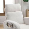 Modern Accent Chair High Backrest Lounge Chair Armchairs Rocking Chair - 3 of 4
