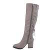 Journee Collection Womens Leeda Block Heel Knee High Boots - 2 of 4