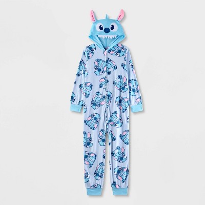 Girls' Lilo & Stitch Union Suit - Blue