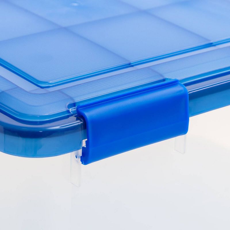IRIS WeatherPro Plastic Storage Bin with Lid, 5 of 10