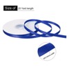 Unique Bargains Polyester Soft Decorative Cake Box Gift Wrapping Ribbon 3/8" x 25 Yard Navy Blue - 2 of 4