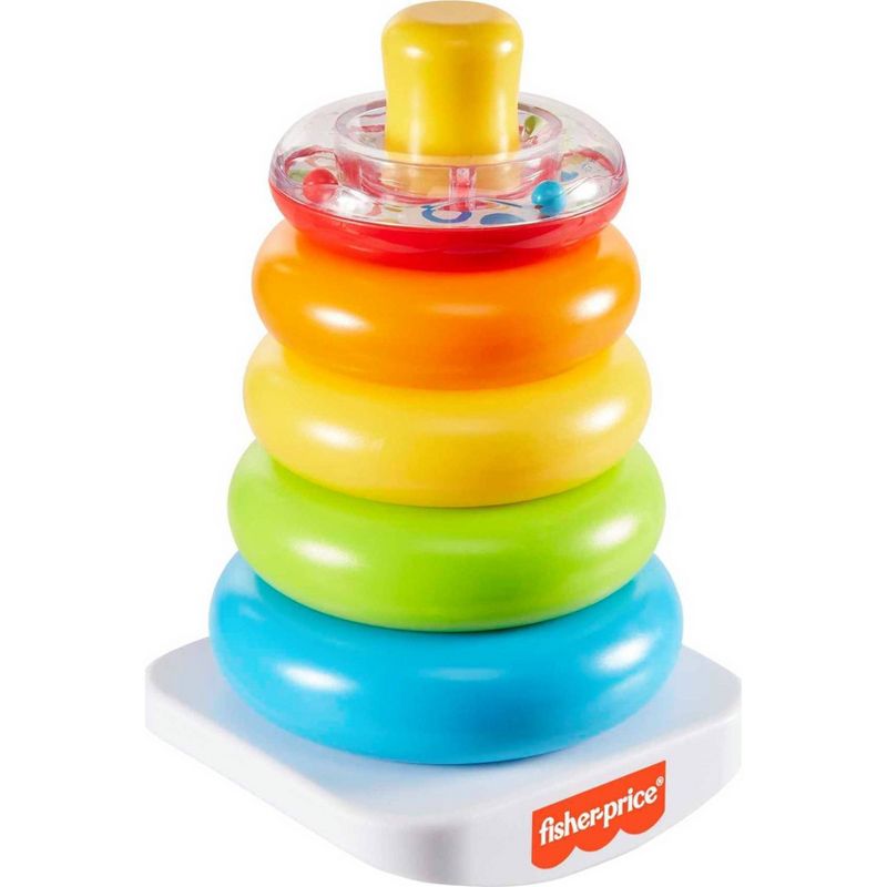 Fisher-Price Rock-a-Stack Sleeve Infant Stacking Toy, 1 of 13