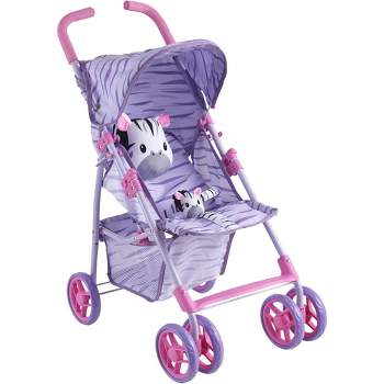 The New York Doll Collection 28 Inch Animal Themed Baby Doll Stroller