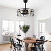 Bella Depot 21" Vintage Metal Ceiling Fan with Light and Remote 6-speed Reversible Fan - 2 of 4