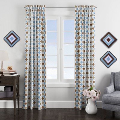 Beige And Brown Curtains Target, Teal Brown And Beige Curtains