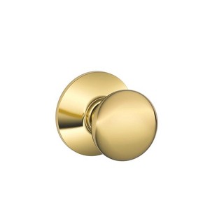 Schlage Plymouth Bright Brass Passage 1-3/4 in. - 1 of 1