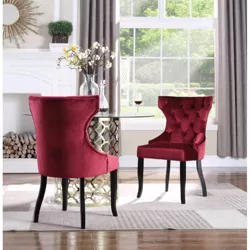 Set of 2 Pixie Dining Chair Red - Chic Home Design
