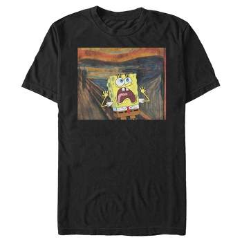 Men's SpongeBob SquarePants Screaming SpongeBob T-Shirt