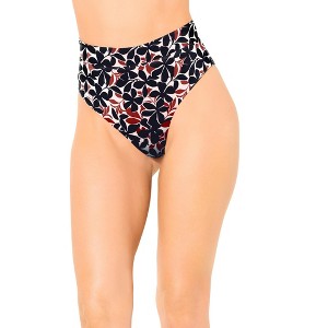 Swimsuits for All High Waist Cheeky Bikini Brief (Plus Sizes Available) - 1 of 4