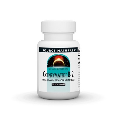 Coenzymated B-2 Sublingual 25mg by Source Naturals, Inc.  -  60 Lozenge