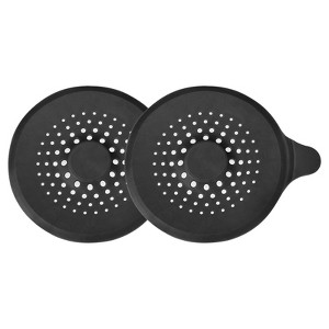 Unique Bargains Round Anti-Slip Bathroom with Suction Cups Drain Protectors - 1 of 4