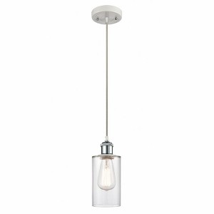 Clymer - 1 Light Cord Hung Mini Pendant In Art Deco Style-10 Inches Tall and 3.88 Inches Wide - 1 of 1