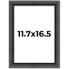 PosterPalooza | Refined Black Picture Frame - UV Acrylic, Foam Board Backing, Hanging Hardware - 2 of 4