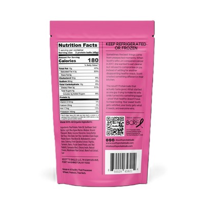 Scott's Confetti Plant-Based Protein Balls - 1.4oz