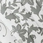 scrolled patchwork  / light grey