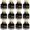 Big Dot of Happiness New Year's Eve - Gold - Square Favor Gift Boxes - 2026 New Years Eve Party Bow Boxes - Set of 12 - 4 of 4