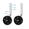 Unique Bargains 12 14 16 18 20 Inch Single Speed Bike Training Wheels for Kids 1 Pair - 4 of 4