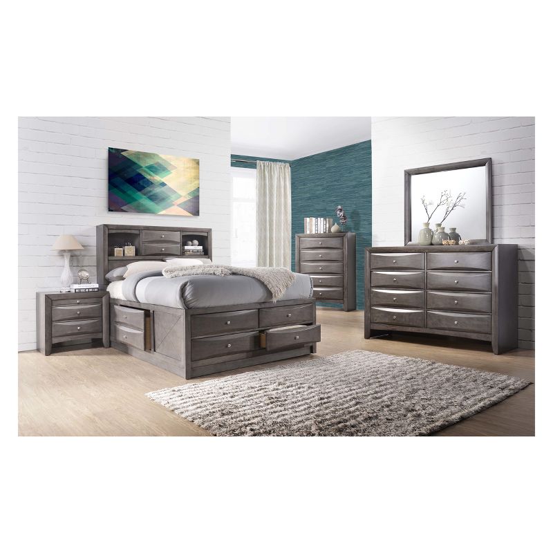 Madison Storage Bed Gray - Picket House Furnishings, 4 of 7