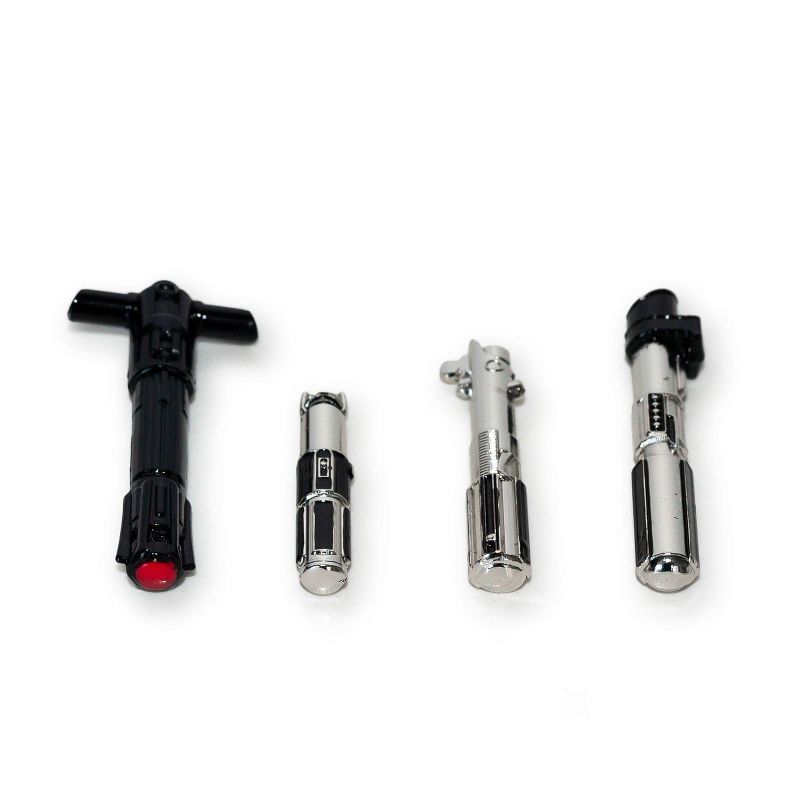 SalesOne LLC Star Wars 3D Lightsaber Pin Set | Exclusive Magnetic Star Wars Pins | Set of 4, 3 of 8