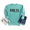 Simply Sage Market Women's  Garment Dyed Graphic Sweatshirt Bruh Formerly Mom - 2 of 2
