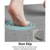 FENCY Quick Drying Easy Cleaning Shower Floor Mat - 3 of 4