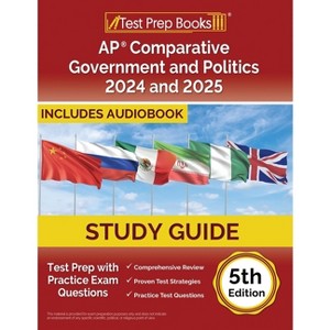 AP Comparative Government and Politics Study Guide 2024-2025 - by  Joshua Rueda (Paperback) - 1 of 1