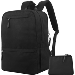 Acoinel 15.6 inch Laptop Backpack with 2 Compartments for Women Men - 1 of 4