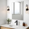 PexFix Rectangular Metal Framed Bathroom Wall Mirror in Set of 2 - 3 of 4