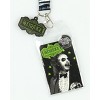 Beetlejuice Never Trust The Living Lanyard ID Holder, Rubber Charm And Sticker - 4 of 4