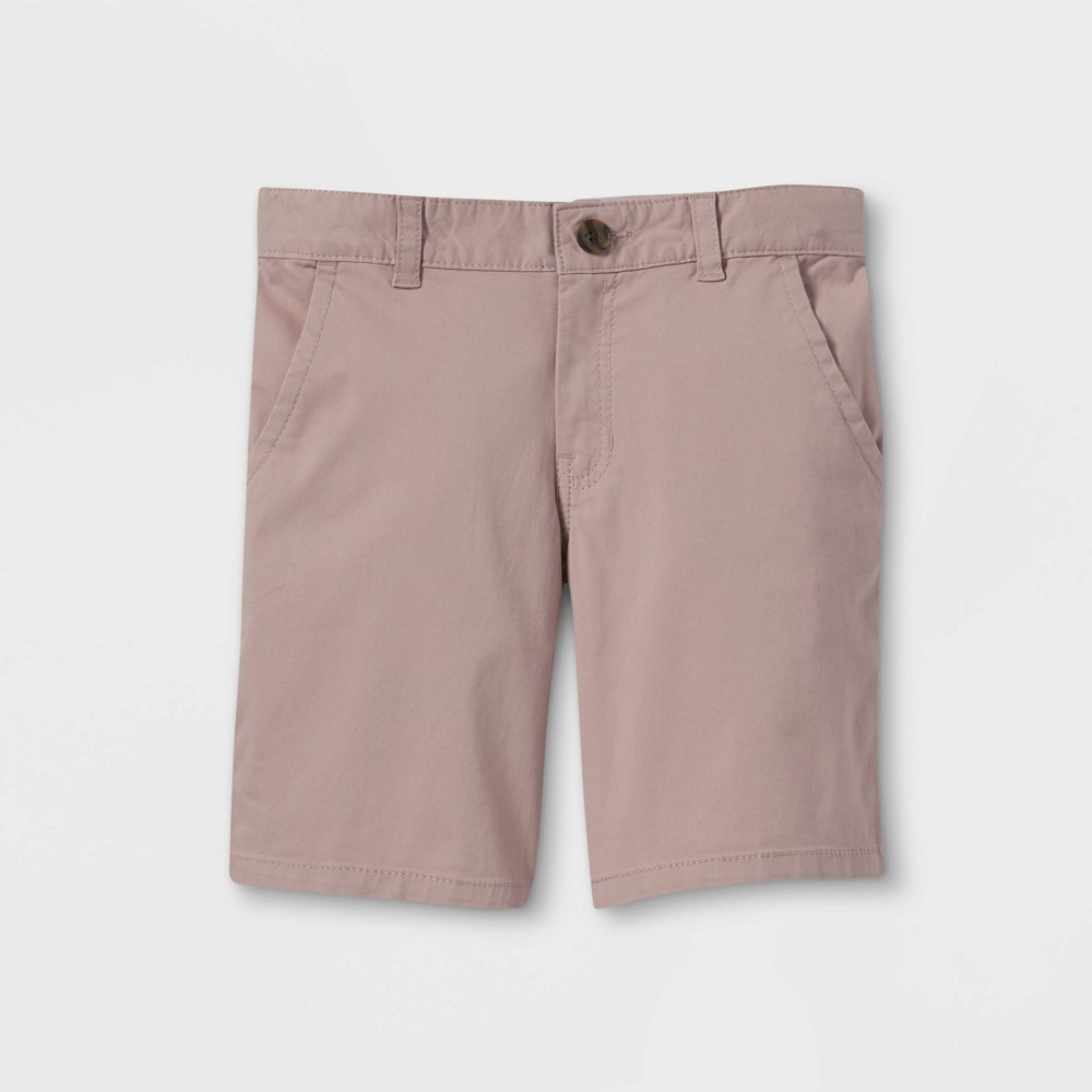 plusBoys' Chino Shorts - Cat & Jack Rose Pink 18 Husky