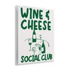 Stupell Industries Wine & Cheese Social Club Wall Plaque Art - 3 of 4