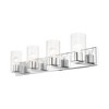 Livex Lighting Zurich 4 - Light Vanity in  Polished Chrome - 2 of 4