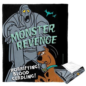 Warner Bros. Scooby-Doo Monsters Revenge Silk Touch Throw Blanket 50x60 Inches - 1 of 4