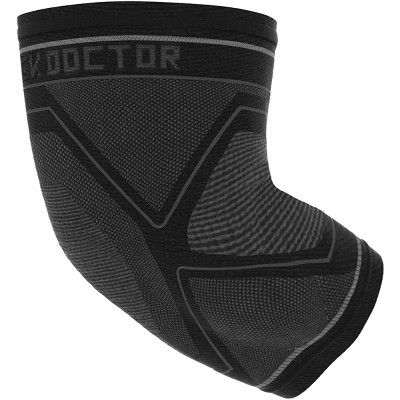 Shock Doctor Compression Knit Elbow Sleeve - Gray/black : Target