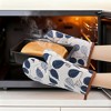 REGALWOVEN Oven Mitts and Pot Holders Sets 4Pcs, Kitchen Oven Gloves, Heat Resistant Oven Mitts and Pot Holders for Kitchen - 3 of 4