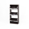 NicBex Modern Shoe Storage Cabinet with 3 Flip Drawers,Narrow Shoe Rack Cabinet,Shoe Organizer for Hallway,Entryway,Living Room,Bedroom - 4 of 4