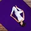 Large Yoga Mat 6' x 4' x 8 mm Thick Workout Mats for Home Gym Flooring Purple - 4 of 4