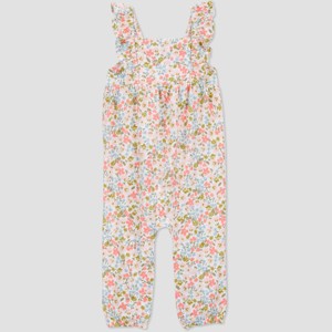 Carter's Just One You® Baby Girls' Floral Romper - 1 of 3