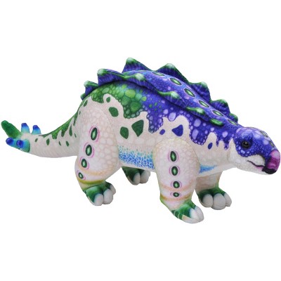 Wild Republic Dinosauria IV Stegosaurus Stuffed Animal, 12 Inches