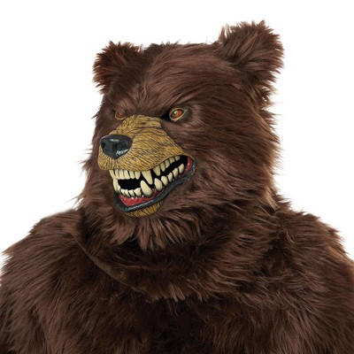 California Costumes Grizzly Bear Ani-Motion Costume Mask | One Size Fits Most