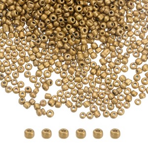Unique Bargains Loose DIY Earring Necklace Making Glass Round Beads 12000 Pcs - 1 of 4
