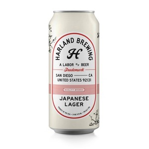 Harland Japanese Lager Beer - 4pk/16 fl oz Cans - 1 of 4