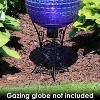 Sunnydaze Indoor/Outdoor Decorative Steel Scroll Gazing Ball Stand for 10" or 12" Outdoor Garden Gazing Globes - 11" H - 4 of 4