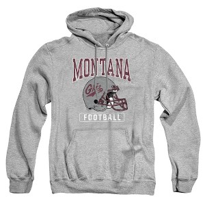 Men's University Of Montana Football Helmet Pull-Over Hoodie - 1 of 4