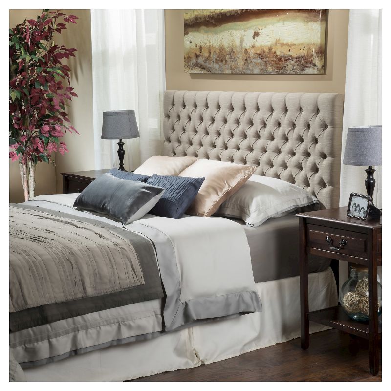Queen/Full Jezebel Button Tufted Headboard - Christopher Knight Home, 5 of 6
