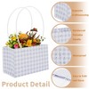 Unique Bargains Florist Gift Packaging Bags with Handle for Birthday Christmas Mother's Day Wedding 10 Pcs - 3 of 4