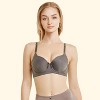 PACK OF 6 SOFRA WOMEN'S FULL COVERAGE SOLID T SHIRT BRA (BR4180P) - 2 of 4