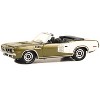 1971 Plymouth Barracuda 383 Convertible Tawny Gold Met and White Barrett Jackson 1/64 Diecast Model Car by Greenlight - 2 of 3