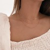 Waterproof Gold Necklace Set: 18K Gold Plated Stainless Steel, Non-Tarnish Layered Chains For Women, Dainty Stackable Jewelry Gift - 2 of 4